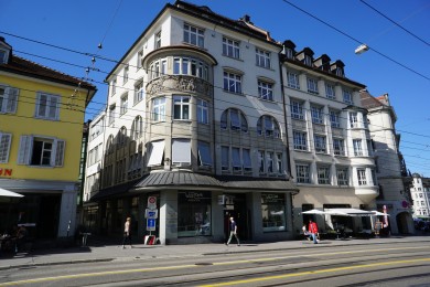 Das Gebäude mit dem Hauptsitz des SRK Kanton St.Gallen